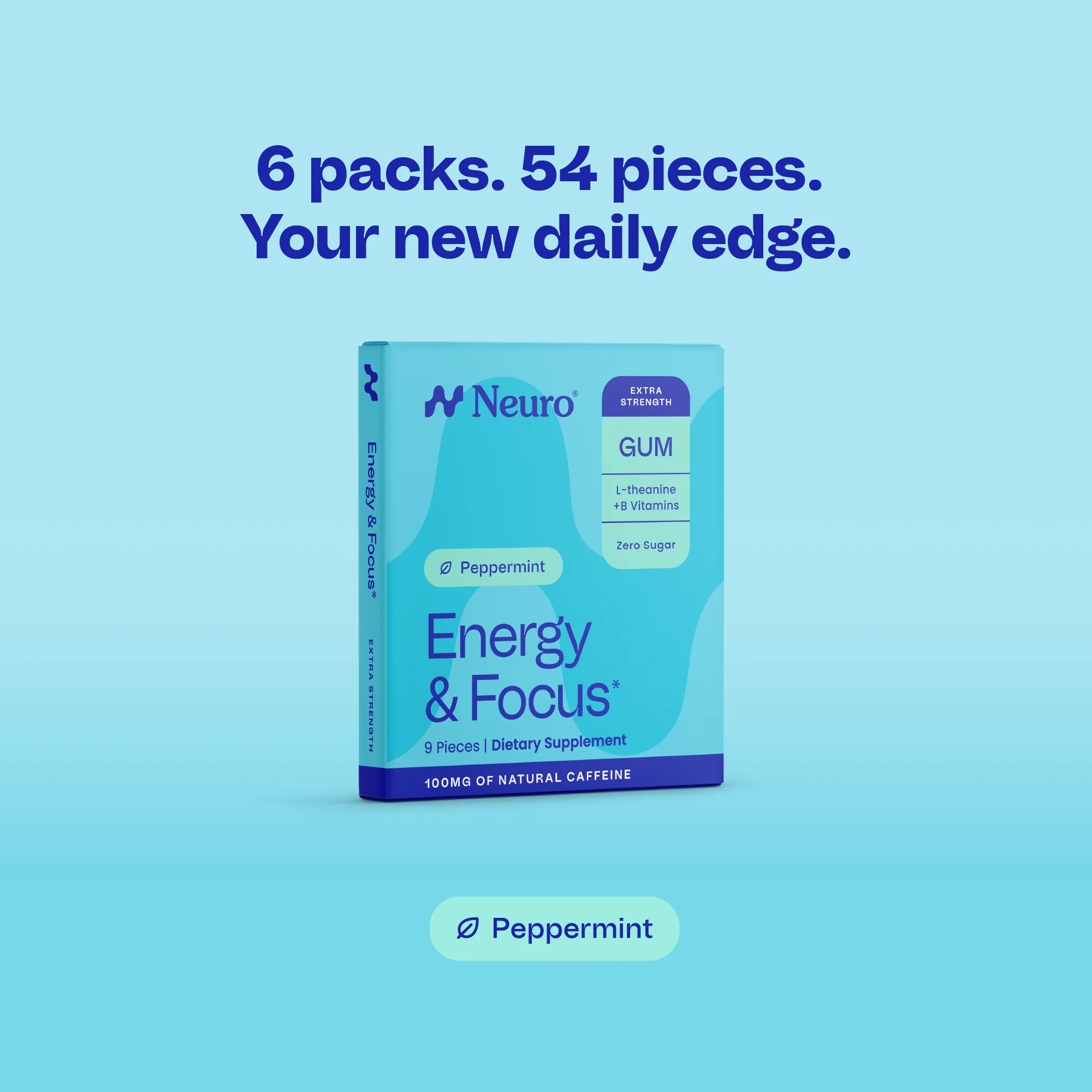 Extra Strength Energy & Focus™ Gum - Image 3