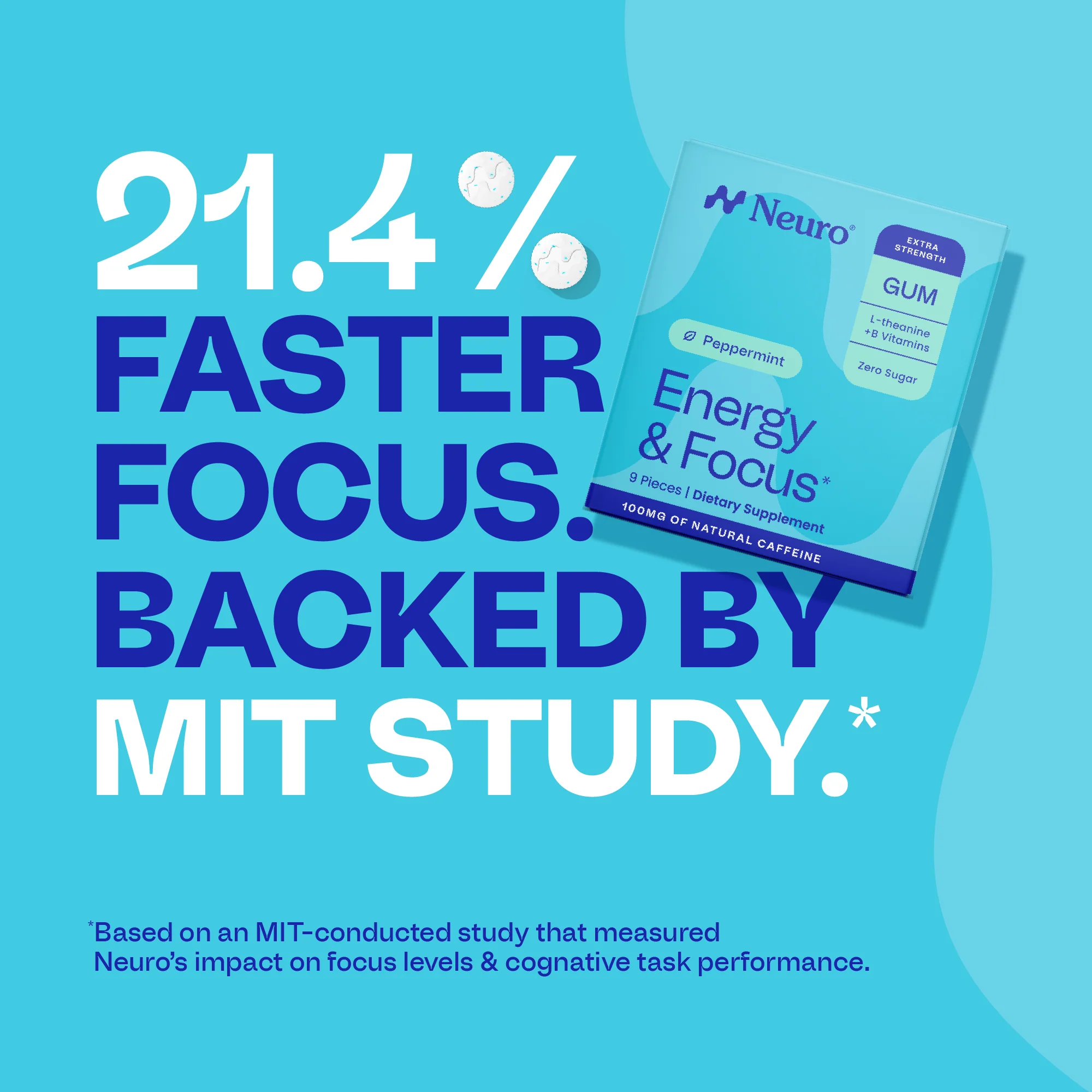 Extra Strength Energy & Focus™ Gum - Image 8