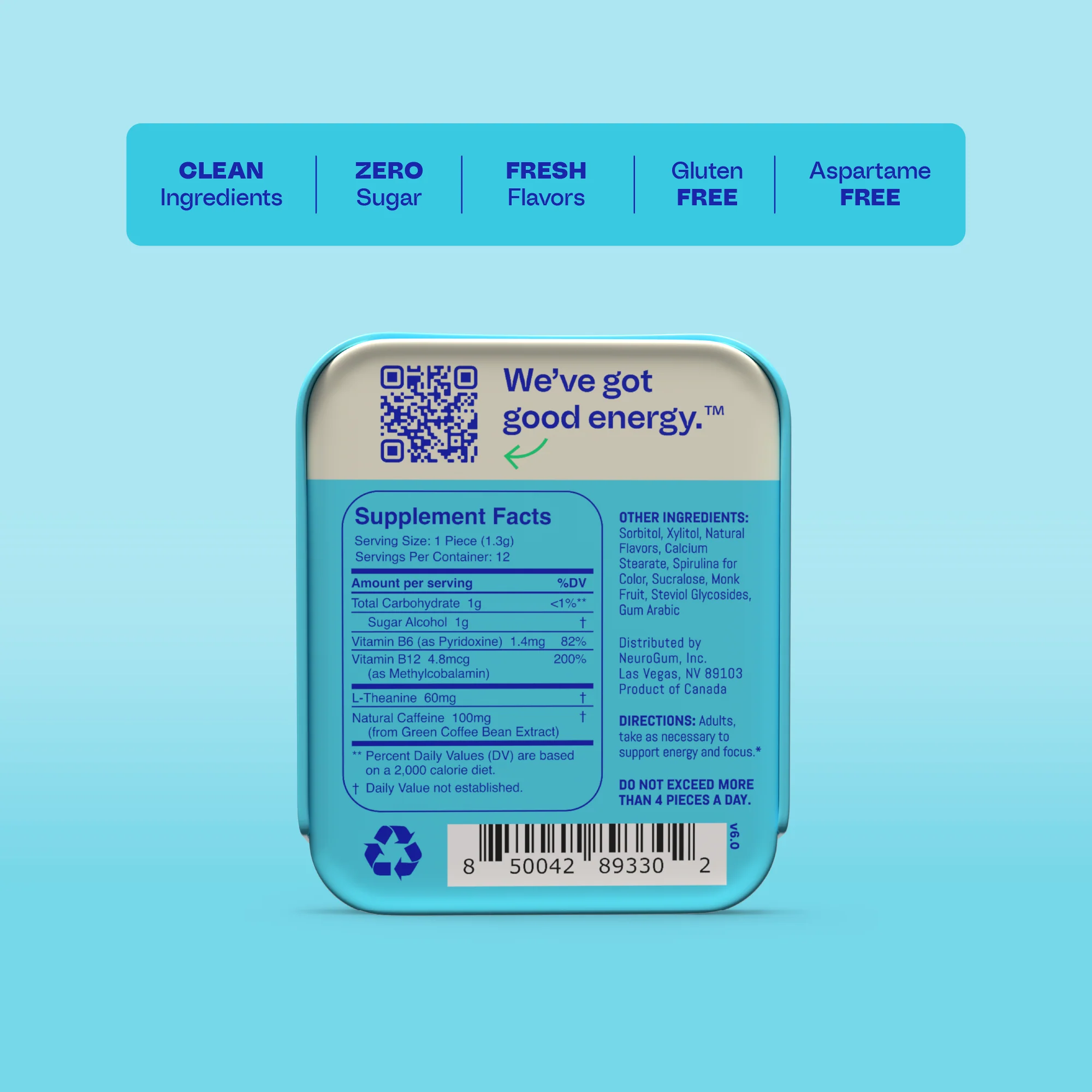 Extra Strength Energy & Focus™ Mints - Image 12