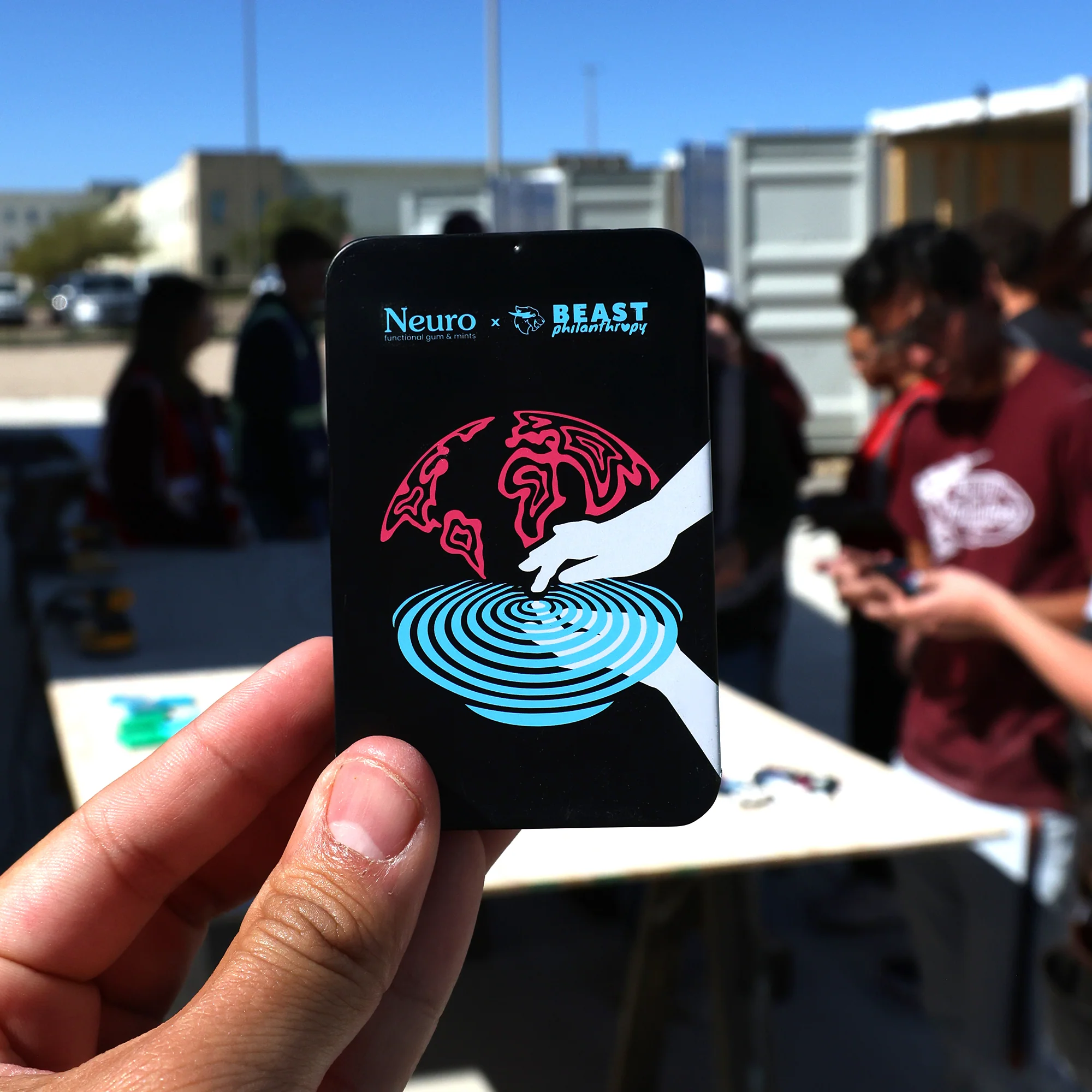 Neuro x Beast Philanthropy Ripple Tin - Image 4